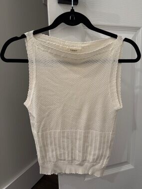 Doen Cream Knit Tank Top